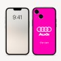 כיסוי בעיצוב אישי עם השם שלך לדגם - Apple iPhone 16 בעיצוב אאודי
