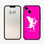 כיסוי בעיצוב אישי עם השם שלך לדגם - Apple iPhone 16 בעיצוב קופידון