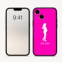 כיסוי בעיצוב אישי עם השם שלך לדגם - Apple iPhone 16 בעיצוב אישה בהריון