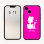 כיסוי בעיצוב אישי עם השם שלך לדגם - Apple iPhone 16 בעיצוב אהבת נשים