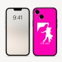 כיסוי בעיצוב אישי עם השם שלך לדגם - Apple iPhone 16 בעיצוב אישה רוקדת עם גבר