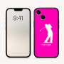 כיסוי בעיצוב אישי עם השם שלך לדגם - Apple iPhone 16 בעיצוב שחקן גולף