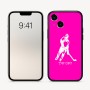 כיסוי בעיצוב אישי עם השם שלך לדגם - Apple iPhone 16 בעיצוב שחקן הוקי