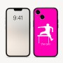 כיסוי בעיצוב אישי עם השם שלך לדגם - Apple iPhone 16 בעיצוב קפיצת משוכות