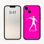כיסוי בעיצוב אישי עם השם שלך לדגם - Apple iPhone 16 בעיצוב זורק כידון