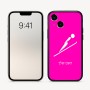 כיסוי בעיצוב אישי עם השם שלך לדגם - Apple iPhone 16 בעיצוב קפיצת סקי אולימפית