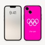 כיסוי בעיצוב אישי עם השם שלך לדגם - Apple iPhone 16 בעיצוב אולימפי