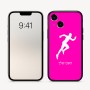 כיסוי בעיצוב אישי עם השם שלך לדגם - Apple iPhone 16 בעיצוב רץ