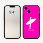 כיסוי בעיצוב אישי עם השם שלך לדגם - Apple iPhone 16 בעיצוב גלישה - גלישה