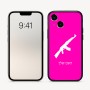 כיסוי בעיצוב אישי עם השם שלך לדגם - Apple iPhone 16 בעיצוב אק 47