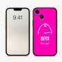 כיסוי בעיצוב אישי עם השם שלך לדגם - Apple iPhone 16 בעיצוב מיכל של בירה