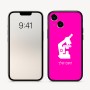 כיסוי בעיצוב אישי עם השם שלך לדגם - Apple iPhone 16 בעיצוב מיקרוסקופ