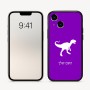 כיסוי בעיצוב אישי עם השם שלך לדגם - Apple iPhone 16 בעיצוב דינוזאור