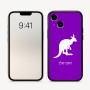 כיסוי בעיצוב אישי עם השם שלך לדגם - Apple iPhone 16 בעיצוב קנגורו
