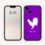 כיסוי בעיצוב אישי עם השם שלך לדגם - Apple iPhone 16 בעיצוב תרנגול