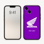 כיסוי בעיצוב אישי עם השם שלך לדגם - Apple iPhone 16 בעיצוב הונדה