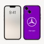 כיסוי בעיצוב אישי עם השם שלך לדגם - Apple iPhone 16 בעיצוב מרצדס-בנץ