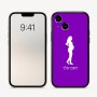 כיסוי בעיצוב אישי עם השם שלך לדגם - Apple iPhone 16 בעיצוב אישה בהריון