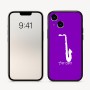 כיסוי בעיצוב אישי עם השם שלך לדגם - Apple iPhone 16 בעיצוב סקסופון