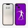 כיסוי בעיצוב אישי עם השם שלך לדגם - Apple iPhone 16 בעיצוב זורק כידון