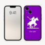 כיסוי בעיצוב אישי עם השם שלך לדגם - Apple iPhone 16 בעיצוב שחקן פולו - סוס