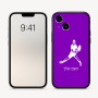 כיסוי בעיצוב אישי עם השם שלך לדגם - Apple iPhone 16 בעיצוב שחקן טניס