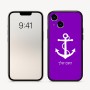 כיסוי בעיצוב אישי עם השם שלך לדגם - Apple iPhone 16 בעיצוב לעגן