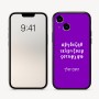 כיסוי בעיצוב אישי עם השם שלך לדגם - Apple iPhone 16 בעיצוב האלפבית היווני