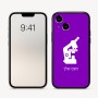 כיסוי בעיצוב אישי עם השם שלך לדגם - Apple iPhone 16 בעיצוב מיקרוסקופ