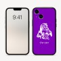 כיסוי בעיצוב אישי עם השם שלך לדגם - Apple iPhone 16 בעיצוב סנטה קלאוס