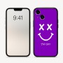 כיסוי בעיצוב אישי עם השם שלך לדגם - Apple iPhone 16 בעיצוב סמיילי