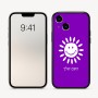 כיסוי בעיצוב אישי עם השם שלך לדגם - Apple iPhone 16 בעיצוב שמש