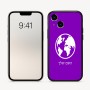 כיסוי בעיצוב אישי עם השם שלך לדגם - Apple iPhone 16 בעיצוב עולם