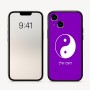 כיסוי בעיצוב אישי עם השם שלך לדגם - Apple iPhone 16 בעיצוב סמל יינג יאנג