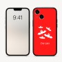 כיסוי בעיצוב אישי עם השם שלך לדגם - Apple iPhone 16 בעיצוב עטלפים