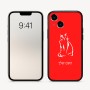 כיסוי בעיצוב אישי עם השם שלך לדגם - Apple iPhone 16 בעיצוב חתול