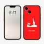 כיסוי בעיצוב אישי עם השם שלך לדגם - Apple iPhone 16 בעיצוב ג'ירפה באפריקה