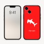 כיסוי בעיצוב אישי עם השם שלך לדגם - Apple iPhone 16 בעיצוב כריש ראש פטיש