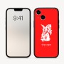 כיסוי בעיצוב אישי עם השם שלך לדגם - Apple iPhone 16 בעיצוב ארנב מחזיק גזר