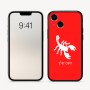 כיסוי בעיצוב אישי עם השם שלך לדגם - Apple iPhone 16 בעיצוב עקרב