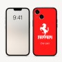 כיסוי בעיצוב אישי עם השם שלך לדגם - Apple iPhone 16 בעיצוב פרארי