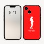 כיסוי בעיצוב אישי עם השם שלך לדגם - Apple iPhone 16 בעיצוב אישה בהריון