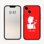 כיסוי בעיצוב אישי עם השם שלך לדגם - Apple iPhone 16 בעיצוב אהבת נשים
