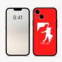 כיסוי בעיצוב אישי עם השם שלך לדגם - Apple iPhone 16 בעיצוב אישה רוקדת עם גבר