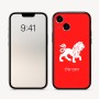 כיסוי בעיצוב אישי עם השם שלך לדגם - Apple iPhone 16 בעיצוב מזלות - אריה