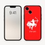 כיסוי בעיצוב אישי עם השם שלך לדגם - Apple iPhone 16 בעיצוב מזלות - קשת