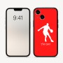 כיסוי בעיצוב אישי עם השם שלך לדגם - Apple iPhone 16 בעיצוב שחקן כדורסל