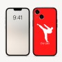 כיסוי בעיצוב אישי עם השם שלך לדגם - Apple iPhone 16 בעיצוב קרטה