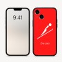 כיסוי בעיצוב אישי עם השם שלך לדגם - Apple iPhone 16 בעיצוב קפיצת סקי אולימפית
