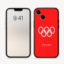 כיסוי בעיצוב אישי עם השם שלך לדגם - Apple iPhone 16 בעיצוב אולימפי